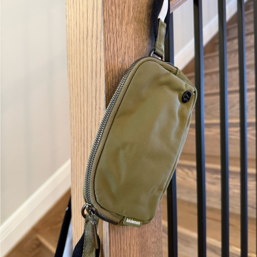Lululemon Athletica Khaki Crossbody Bag